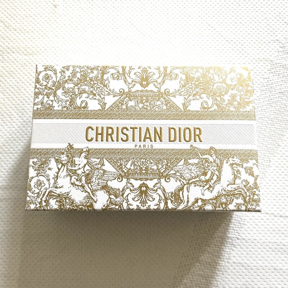 Dior box gold gift box Dior bag box